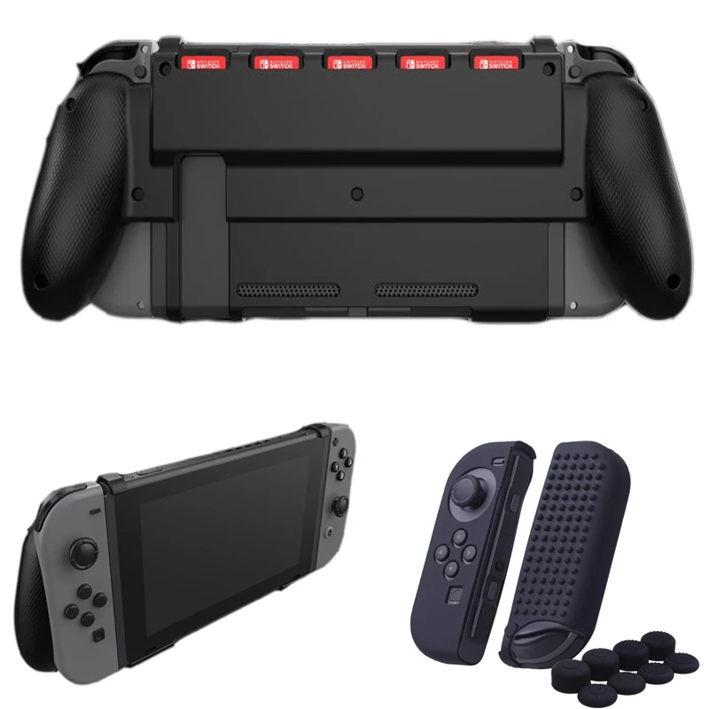 Nintendo Switch用保護ケース ハンドル付きグリップ ゲームカード用スロット アクセサリ Cases Aliexpress