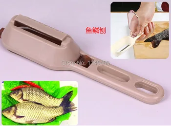 

Free shipping Wholesale practical lid ichthyosis planing scraping scales Family kitchen essential 300pcs
