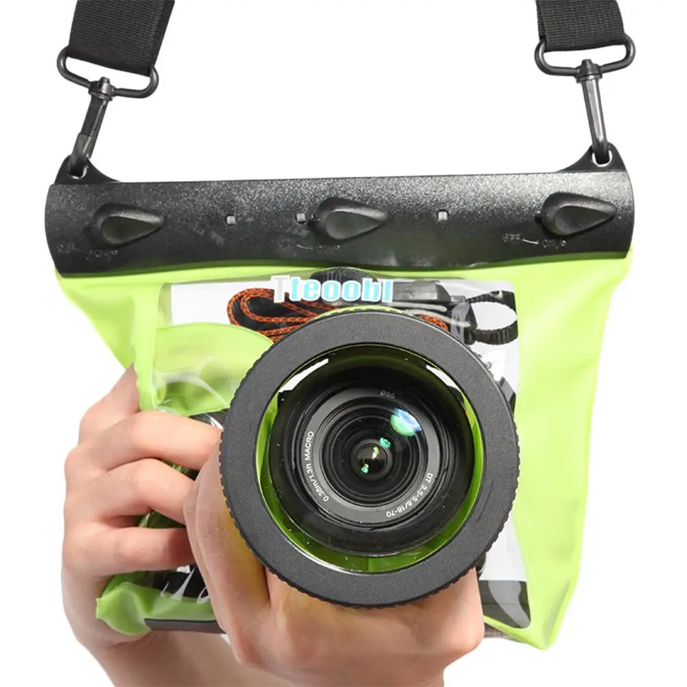 20 متر تحت الماء الغوص حاوية الكاميرا حالة الحقيبة حقيبة جافة كاميرا للماء حقيبة لكانون نيكون DSLR SLR الحقيبة الغوص حقيبة