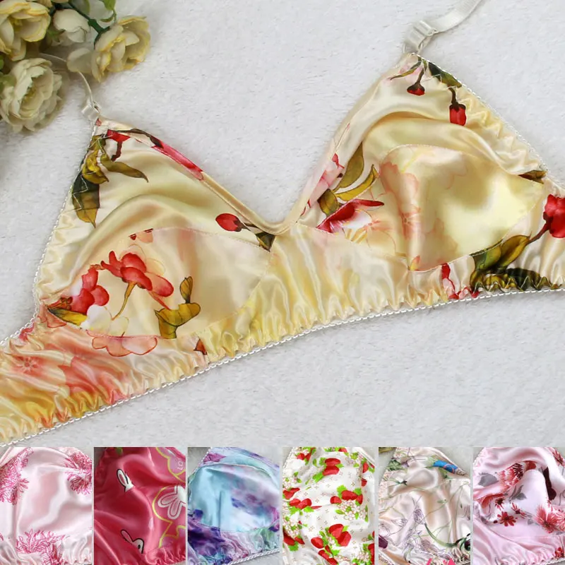 silk net bra