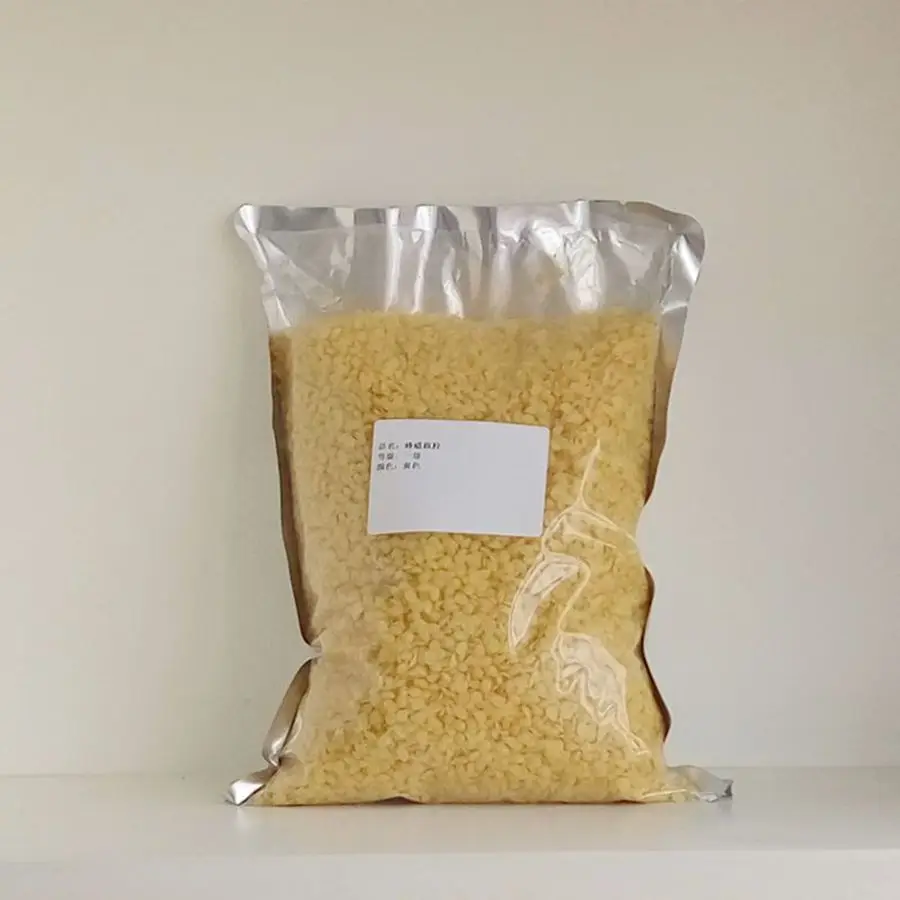 

100% natural pure yellow beeswax pellet grade A 1kg