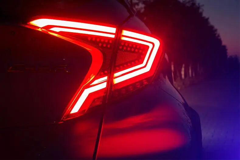 Бампер автомобиля taillamp для 2017 2018 2016 CHR задний фонарь DRL + тормоз парк сигнальные огни C-HR C HR задняя фара светодиодная один комплект 4 шт. один