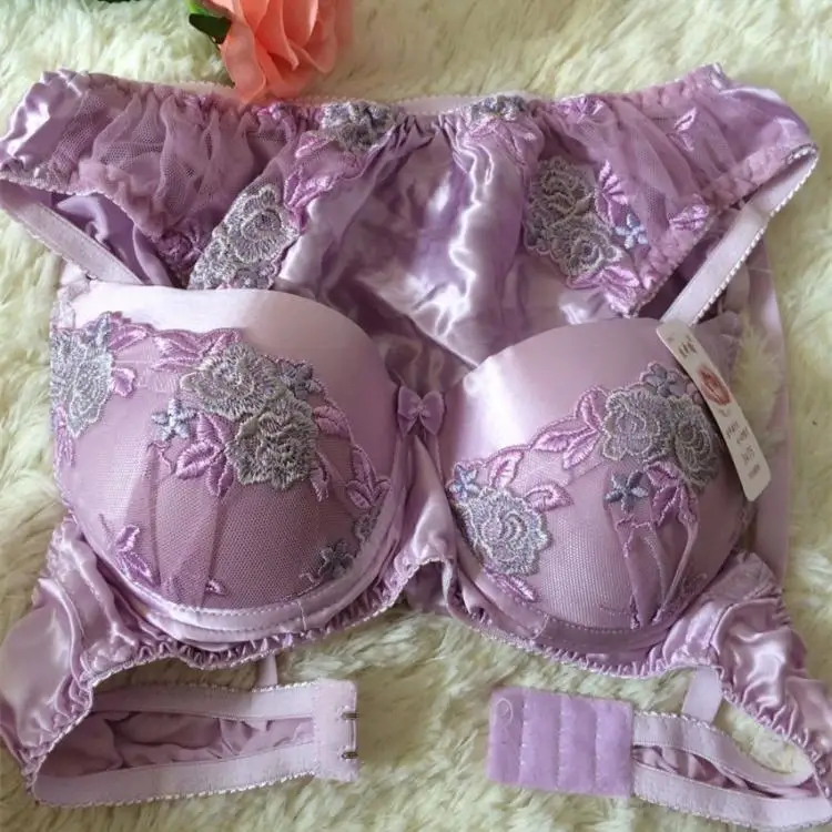 Комплект нижнего белья из 100% шелка|underwear set|bra underwear setsilk bra set |
