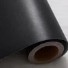120cm Thick waterproof pvc black wood grain stickers Boeing film self-adhesive wallpaper clothes cupboard furniture renovation ► Photo 2/4