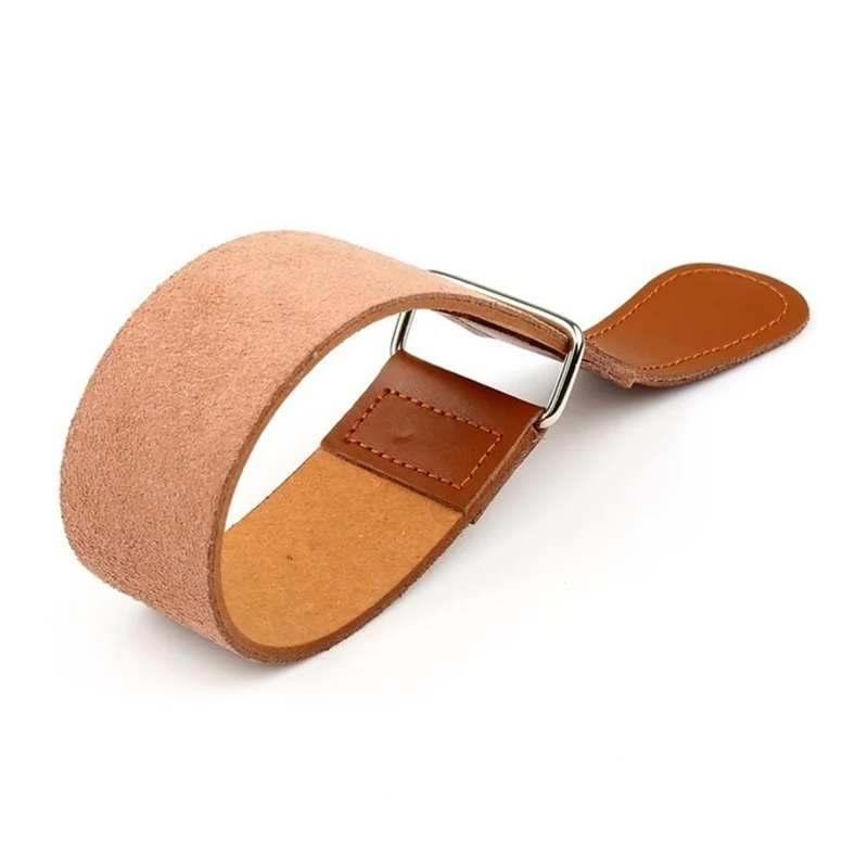 

New Durable Genuine Leather Strap for Barber Straight Razor Knife Sharpening Strop Belt Barber Shaving Strap HJL2017