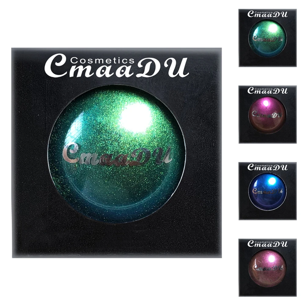 

Natural Beauty Glazed Makeup Eyeshadow Single Eyeshadow Cream Waterproof Long Lasting Pigments Red Green Color Shimmer Metallic