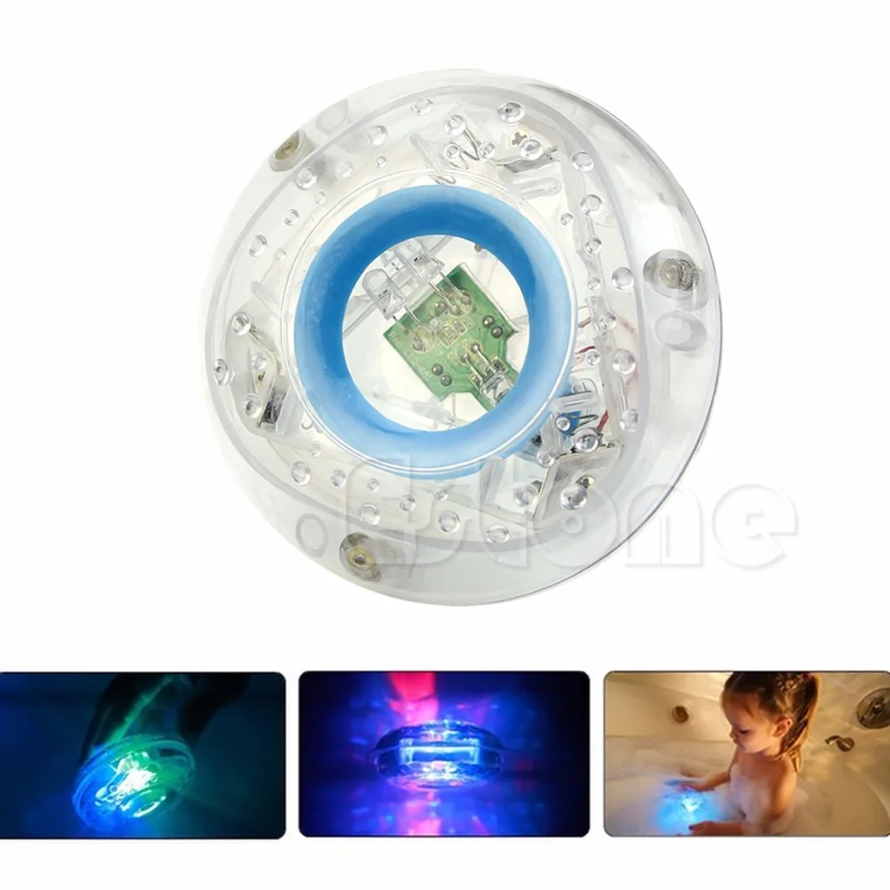 

Funny In the Tub Make Bath Fun Color Changing Kids Bath Funny LED Light Toy