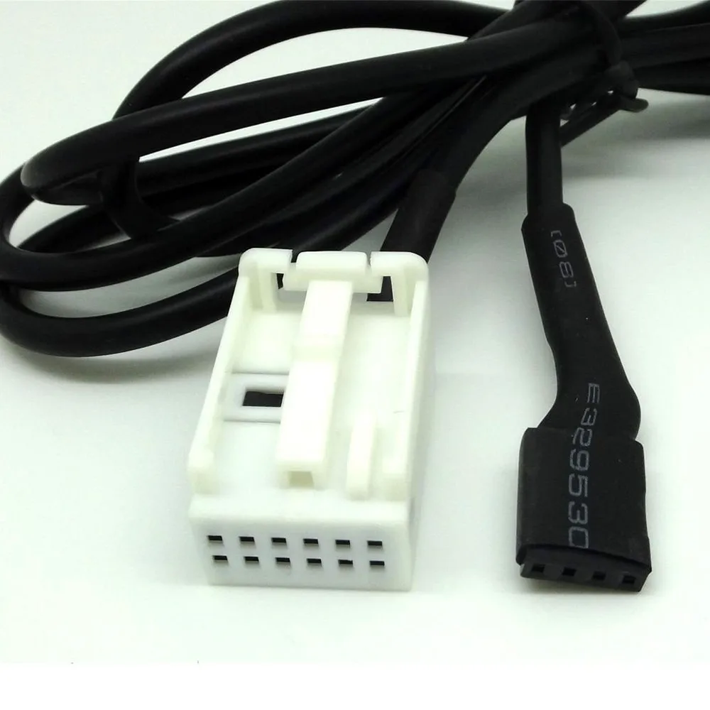 AUX USB IN Switch Socket Cable Adapter For VW RCD510 RCD310 RCD300 RNS315 CD Player (7)
