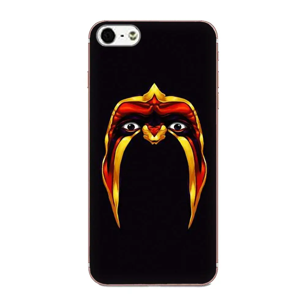 Мягкий чехол для сотового телефона Apple iPhone 4 4s 5 5C 5S SE 6 6S 7 8 Plus X XS Max XR Ultimate Warrior Face paint