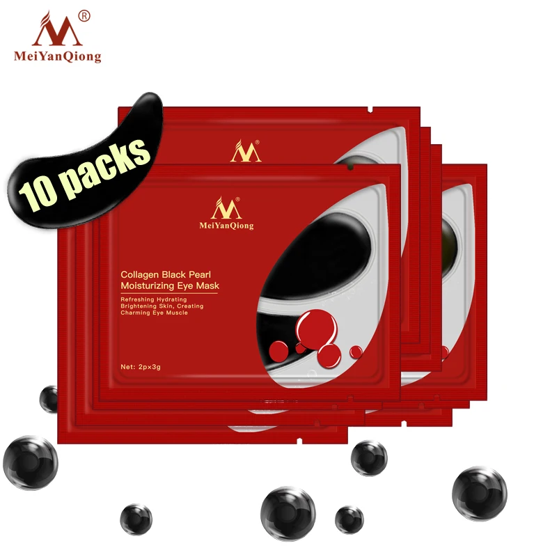 

Collagen Black Pearl Gel Eye Mask Anti Wrinkle Sleep Masks Remove Dark Circle Puffiness Eye Bag Anti Age Bag Eye Wrinkle