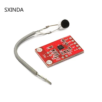 

10pcs MAX9814 Electret Microphone Amplifier Sound Acquisition Module with Function Sabor