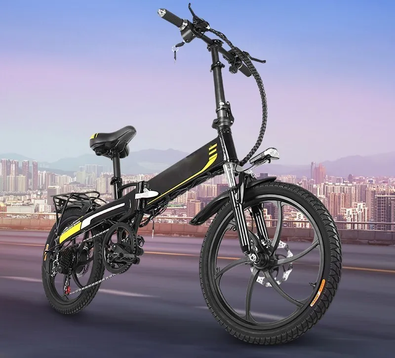 Sale LOVELION Price Fold Electric Power Bicycle Lithium Battery Help Mini Adult A Storage Battery Male Small-scale Electric Vehicle 7