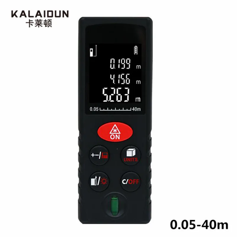 

KALAIDUN Laser Distance Meter 40M 60M 80M 100M Digital Measure Laser Rangefinder Electronic Measuring Device Laser Range Finder