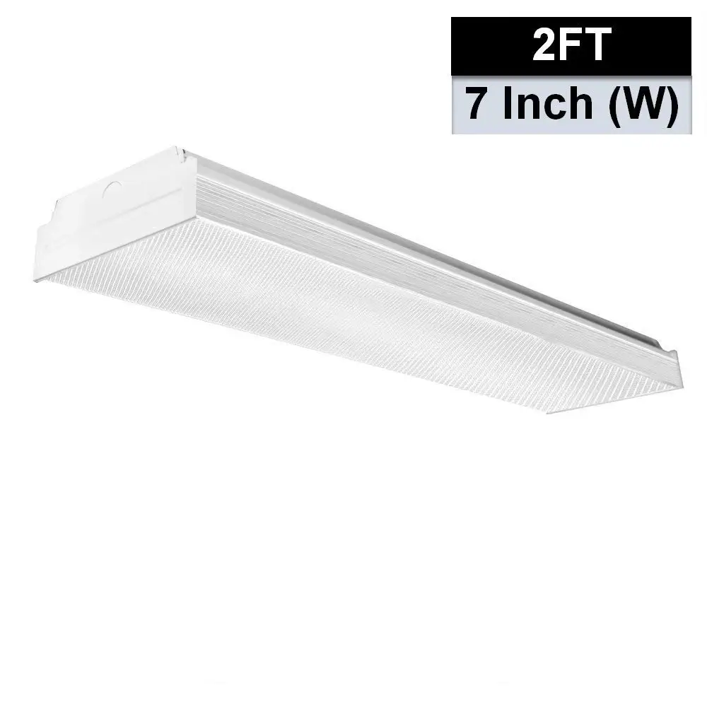 2FT LED Flushmount LED Garage Lights - 20W 2400LM - 4000K Neutral White Linear Ceiling Lighting shop light strip string LED10 (8)