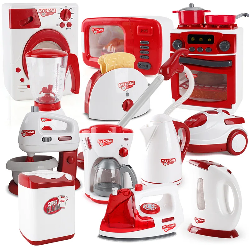 Kids Boys Girls Pretend Play Vacuum Cleaner Set Home Appliance Toys for 3