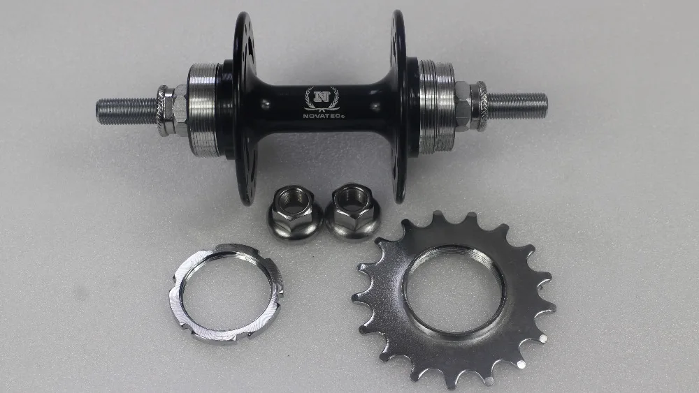 24 Fori chiave di Novatec A566SBT Pista Scatto Fisso Mozzo Posteriore,  Velocità Singola Flip Flop A Ruota Libera Della Bicicletta, 24H Nero  Argento Rosso, 16T 17T|bicycle pannier|bicycle hub bearingbicycle gasoline  - AliExpress