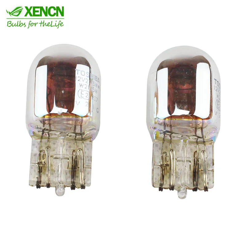 Xemcn W21/5 Вт T20 12V 21/5 Вт автомобильный сигнальный светильник s 1891 Авто Wedge bulb тормозной светильник отличное качество упаковка, лампы,, комплект одежды из 2 предметов
