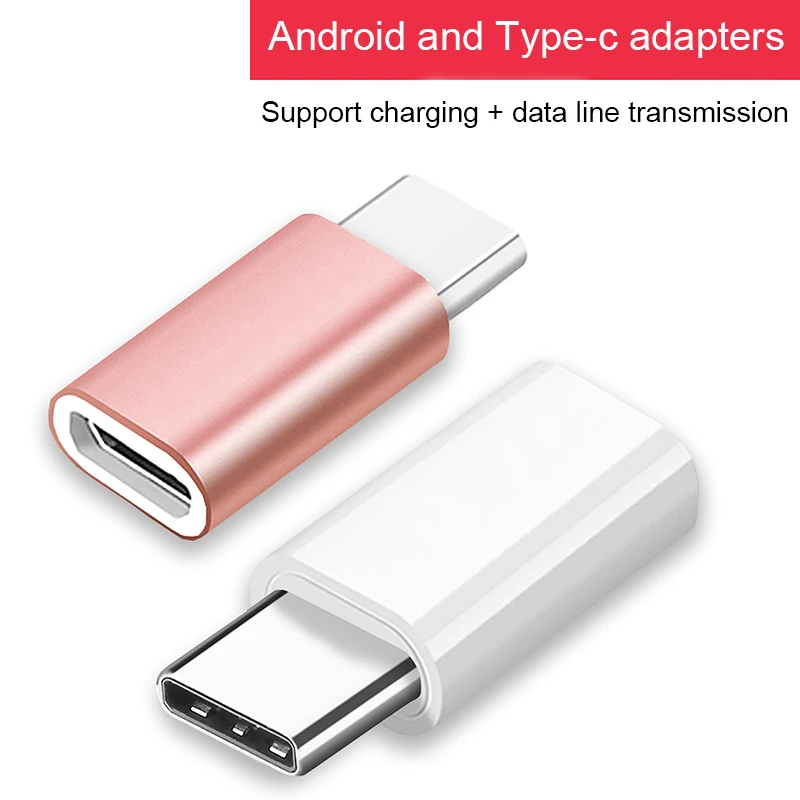 Адаптер Adroid Mini usb type-C-usb c Micro USB usbc адаптер conventer адаптер разъем для поддержки зарядки передачи данных xiomi