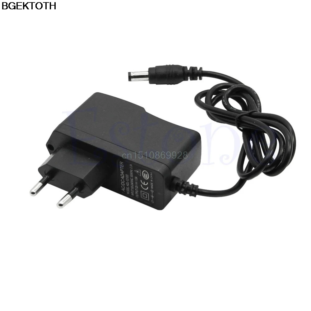 

12V 1A Power Supply AC 100-240V To DC Adapter EU Plug For 3528 5050 Strip LED