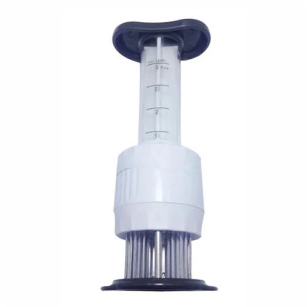 

Meat Tenderizer Needle Sauces Injector Marinade Steaks Flavor Syringe Cook