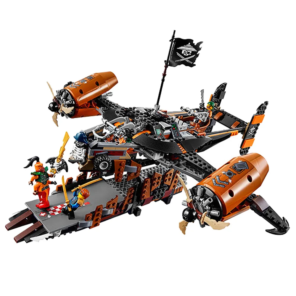 

2019 New Education Misfortune's Keep Toys Compatible Legoing Ninjago 70605 Building Blocks for Childrens Bricks Model Boy Gift