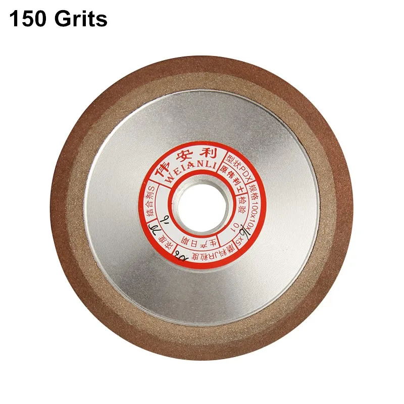1 шт Алмазное Колесо 100 мм абразивный диск 150/180/240/320/400 крупа градусов для пильный диск шлифовальный диск вращающиеся инструменты