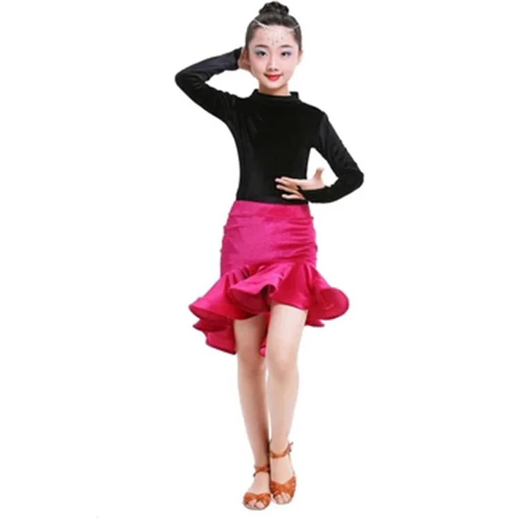 Child Latin dance costume (2)