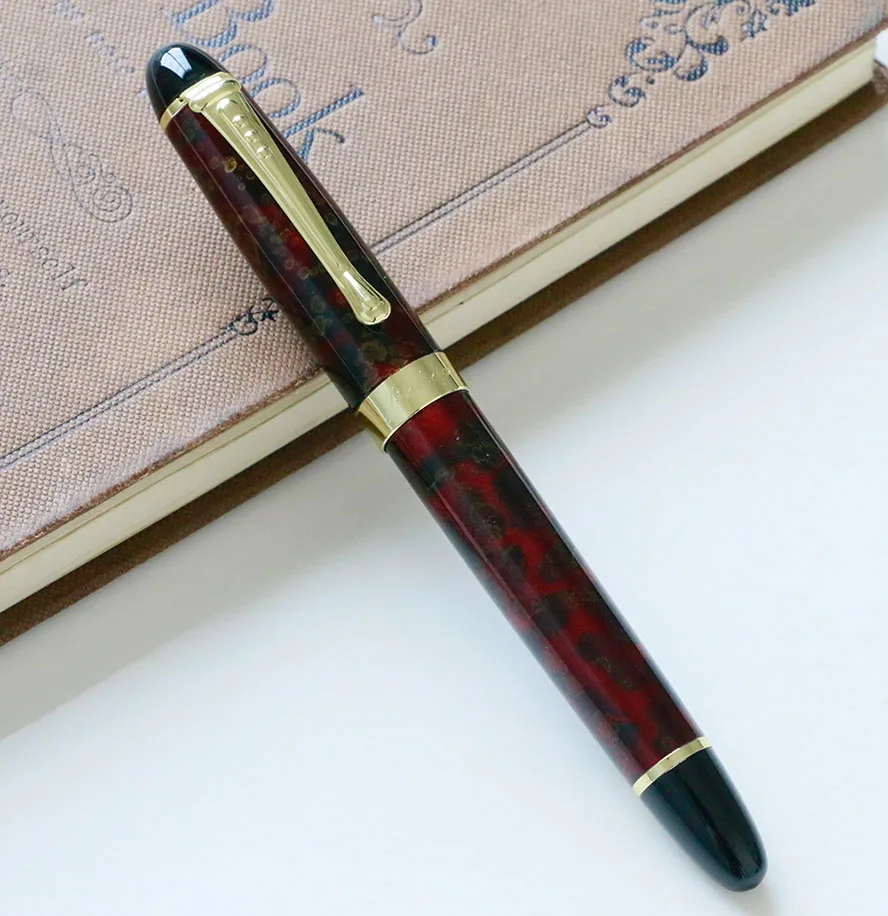 Ice Red Jinhao 450 высококачественная металлическая шариковая ручка класса люкс 0,5 мм перо Шариковая ручка для письма офисные школьные принадлежности канцелярские принадлежности Caneta - Цвет: Ice Red