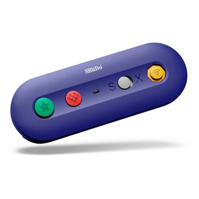 Преобразователь Bluetooth игровой хост ПК приемник для nswitch 8bitdo gbros для IPhone X/iphone WII/SNES - Цвет: Синий