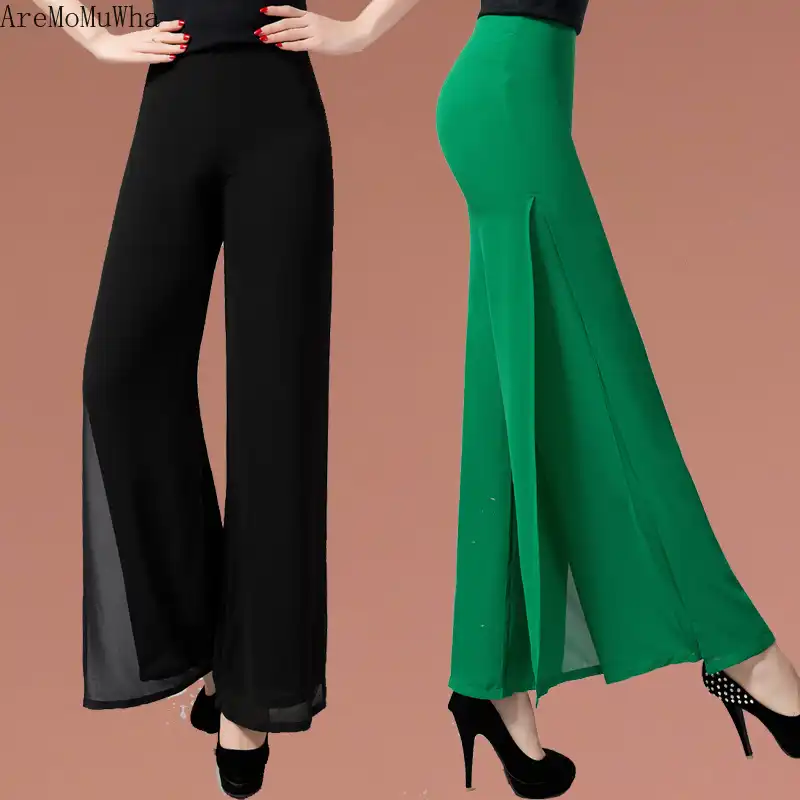 double bell bottom pants