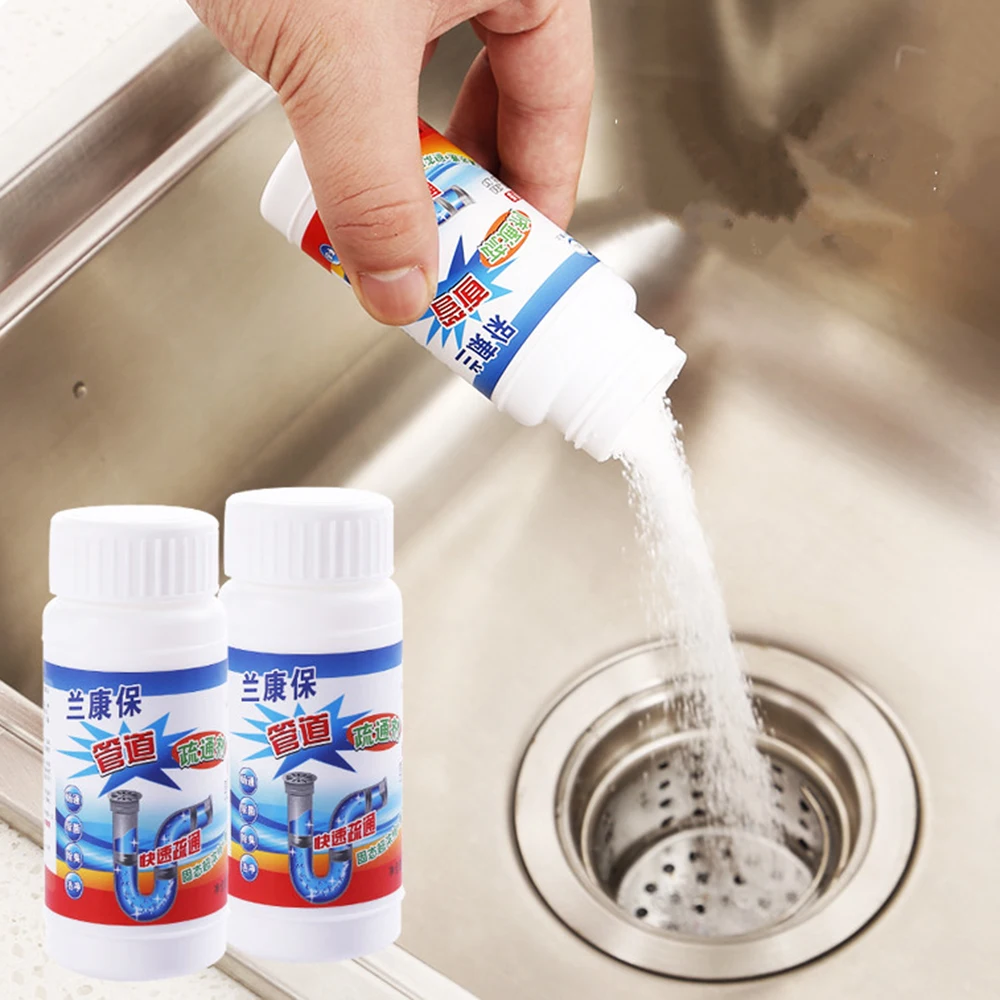 

Kitchen toilet sewer pipes drain cleaners strong pipe dredging agent kitchen water pipe sewer toilet closestool clean deodorant