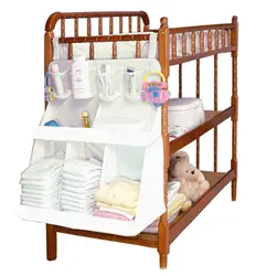 Детская кровать висячая сумка для хранения для кроватки Органайзер игрушка карман для пеленок для постельное для колыбели игрушка карман
