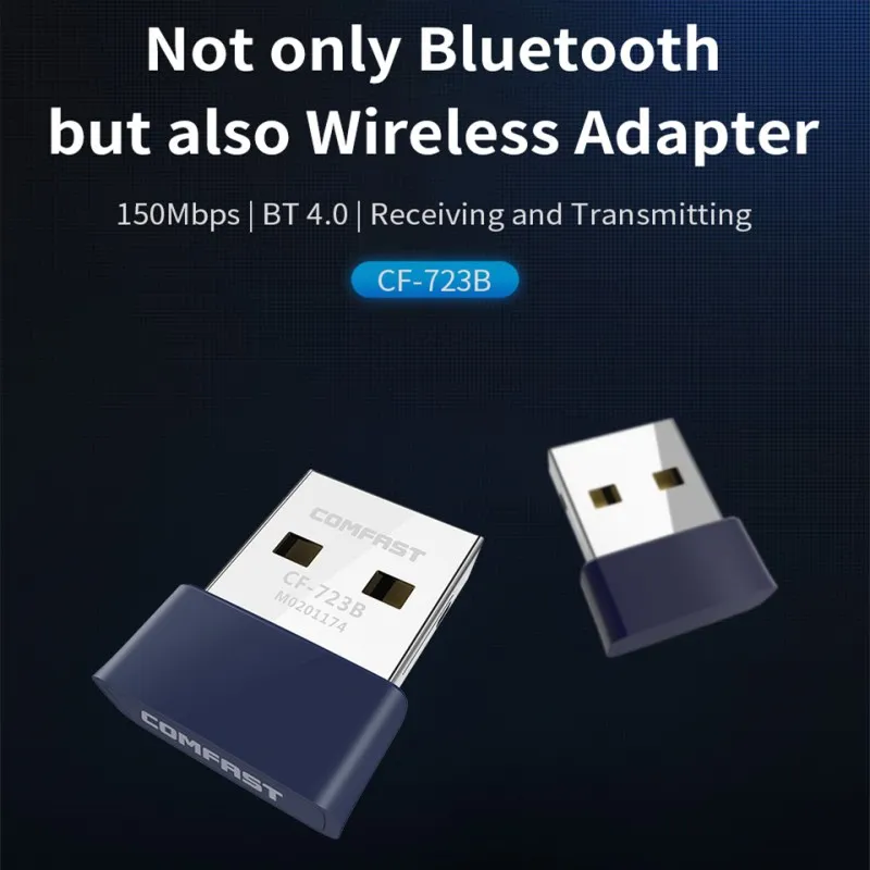 

Mini USB Wireless Wifi Adapter Dongle Receiver Network LAN Card PC 150Mbps USB 2.0 bluetooth 4.0 Wifi Receiver /emitter antenna