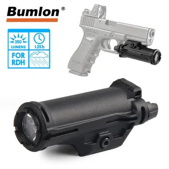

New Tactical XH15 Pistol Light 350 Lumens WeaponLight LED Light Rapid Deploy Holster Flashlight Weapon Light For Hunting Airsoft