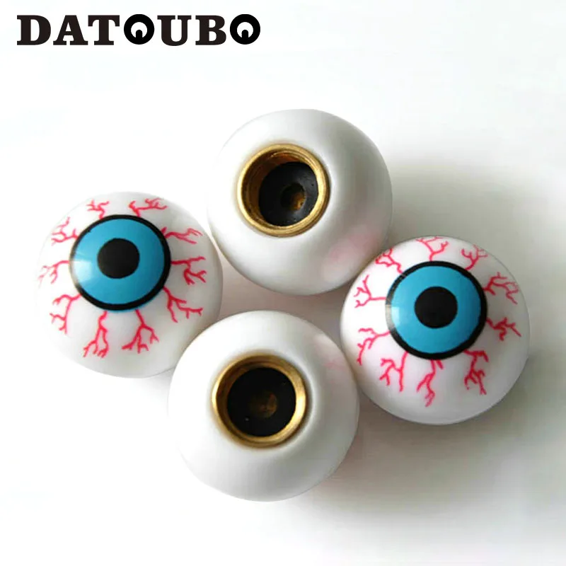 DATOUBO 16 pcs high quality novelty car wheel tire eye valve stem cap