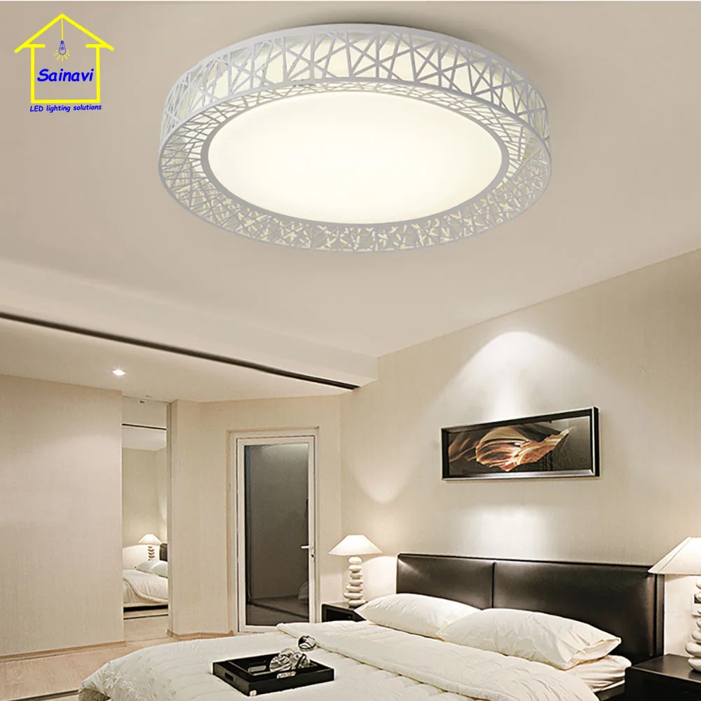 

LED Ceiling lamp Hot sales Modeling of China National Stadium bedroom living room lights 3 break dimmable