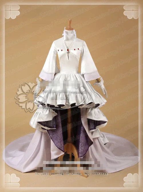 

Puella Magi Madoka Magica Anime cosplay Akemi Homura cosplay costume universe witch halloween costumes for women dull dress cust