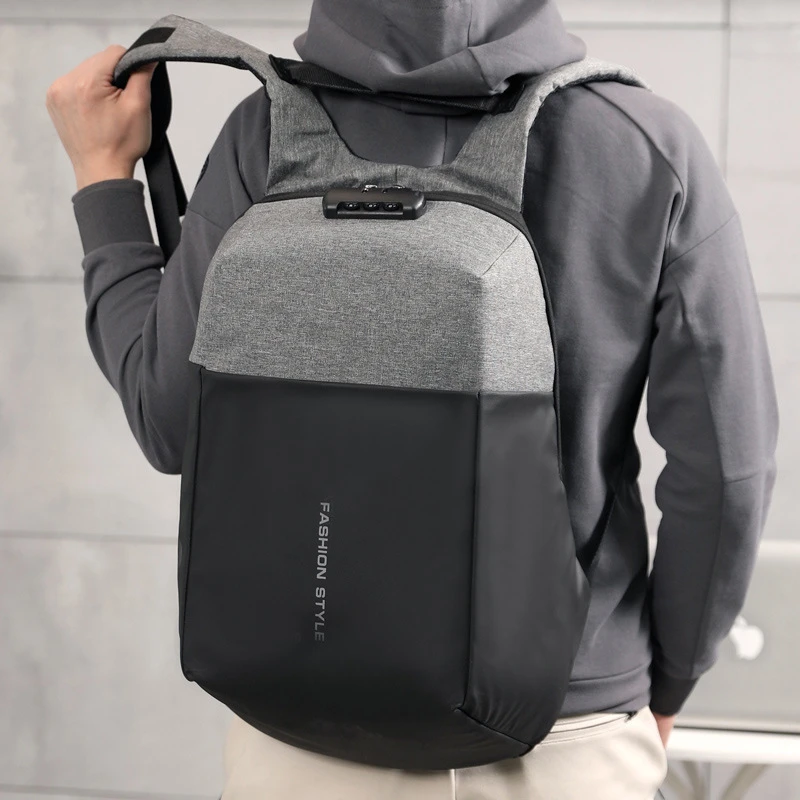 

Causal Rucksack Bags Multi Function Bag USB Charging Backpack Office Travel Unisex Pack Male Mochila Laptop 15 Inch Men Backpack