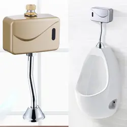 Датчик для ванной Бесконтактный писсуарный Кран Автоматический Туалет аксессуары открытый с креплением на стену, автоматический Горячая