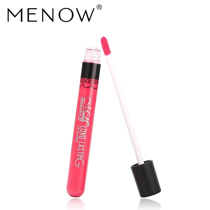 

Menow Waterproof Matte Lip Gloss Red Velvet Liquid Lipstick Long Lasting Lipgloss Cosmetics Tint Sexy Colors Batom L11008 $