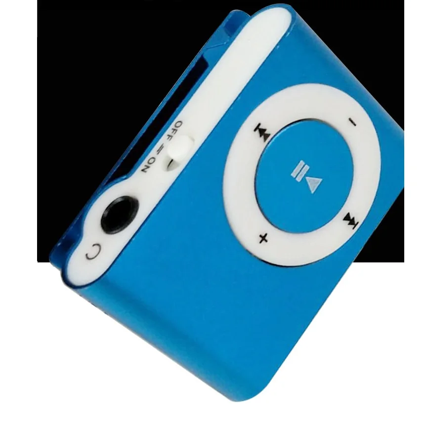 Портативный музыкальный MP3 плеер Gdlyl с мини зажимом многоцветный mp3 слотом для Micro