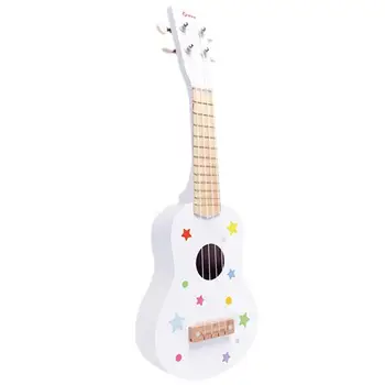 

LeadingStar Wooden Guitar / Ukulele Kids Boys Girls Simulation Instrument Kindergarten Toy