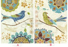 European style decoration pastoral style frameless painting flowers and birds canvas painting Markor style занавеска markor