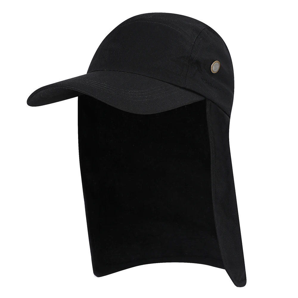 

Fishing Hat Sport Hiking Camping Visor Hat UV Protection Face Neck Cover Fishing Sun Protcet Cap with Neck Flap for Outdoors