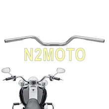 Хром " Руль Универсальный натяжитель 25,4 мм ручка бар для Harley Sportster XL 883 1200 Dyna Touring Fat Boy весь год