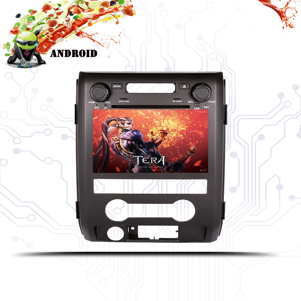 Best 4G+64G Android 9.0 4G LTE Car Radio Multimedia Video Player Navigation GPS WiFi 2 din For Ford F150 2009-2014 With dvd 5