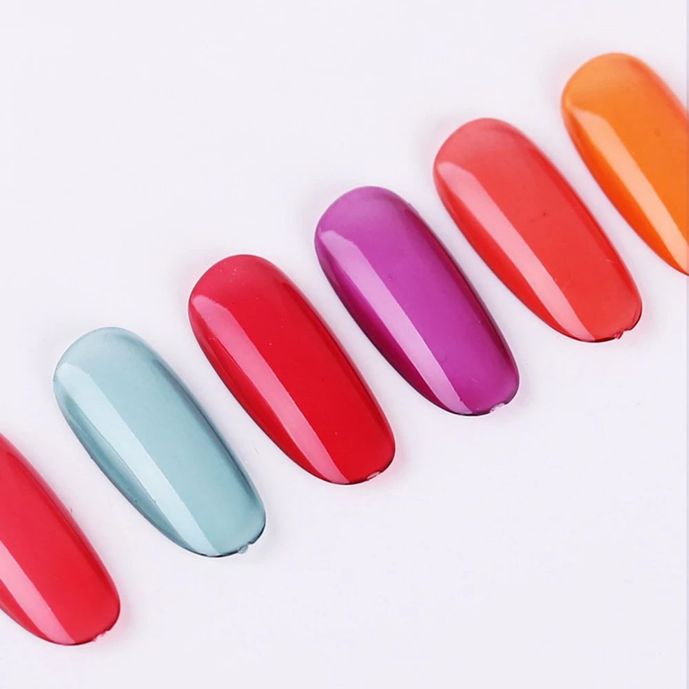 UV Ray Tracing 6 Colors Sunlight Change Nail Polish Lacquer Paint Beauty Set 6ml Variability Art Gel Mild and Tasteless TSLM2
