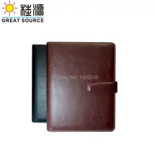 A5 папка-скоросшиватель кожаная папка для А5 планировщик кожаный чехол с цветком Wtih Органайзер сумка цветные наклейки линейка