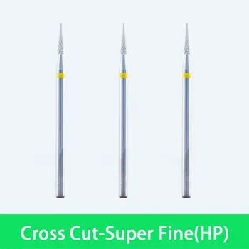 

Hot Sales Shank Size - 2.35mm for Dental Laboratory HandPiece HP Cutter Burs 3pcs-Cross Cut Super Fine Grit - 801274