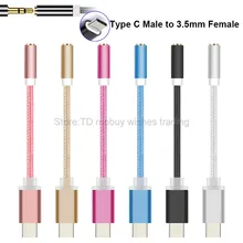 Для Leeco letv le 2x527x520/pro x620/3x720/Max x820 usb type C до 3,5 мм адаптер для наушников USB-C наушников аудио конвертер